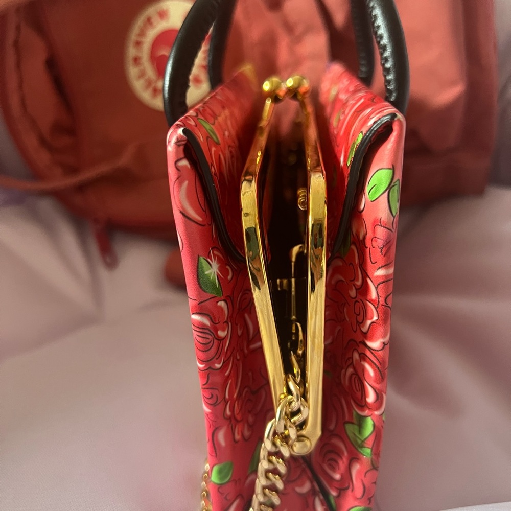 MOSCHINO Kiss-lock Tote In Fantasy Print - Picture 2 of 9
